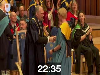 clicking on this image will launch a new video player window playing at this point (ie 22 minutes and 35 seconds) from the start of the video
