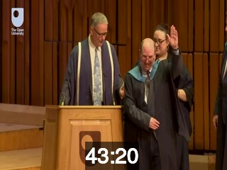 clicking on this image will launch a new video player window playing at this point (ie 43 minutes and 20 seconds) from the start of the video