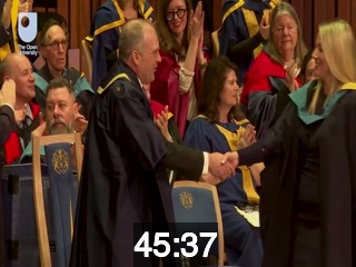 clicking on this image will launch a new video player window playing at this point (ie 45 minutes and 37 seconds) from the start of the video