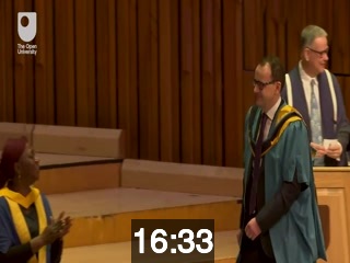 clicking on this image will launch a new video player window playing at this point (ie 16 minutes and 33 seconds) from the start of the video