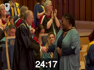 clicking on this image will launch a new video player window playing at this point (ie 24 minutes and 17 seconds) from the start of the video