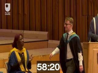clicking on this image will launch a new video player window playing at this point (ie 58 minutes and 20 seconds) from the start of the video