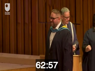 clicking on this image will launch a new video player window playing at this point (ie 62 minutes and 57 seconds) from the start of the video