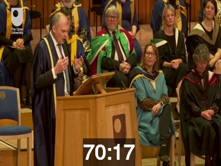 clicking on this image will launch a new video player window playing at this point (ie 70 minutes and 17 seconds) from the start of the video