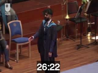 clicking on this image will launch a new video player window playing at this point (ie 26 minutes and 22 seconds) from the start of the video