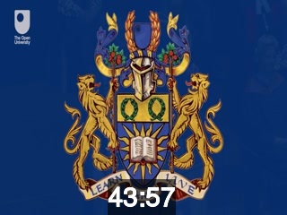 clicking on this image will launch a new video player window playing at this point (ie 43 minutes and 57 seconds) from the start of the video