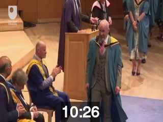 clicking on this image will launch a new video player window playing at this point (ie 10 minutes and 26 seconds) from the start of the video