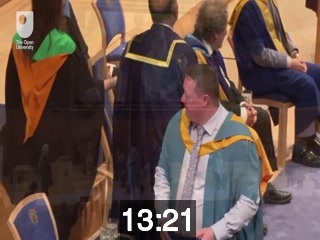 clicking on this image will launch a new video player window playing at this point (ie 13 minutes and 21 seconds) from the start of the video