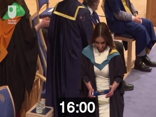 clicking on this image will launch a new video player window playing at this point (ie 16 minutes and 0 second) from the start of the video