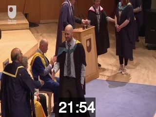 clicking on this image will launch a new video player window playing at this point (ie 21 minutes and 54 seconds) from the start of the video