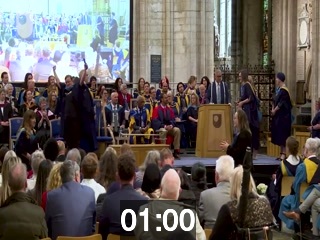 clicking on this image will launch a new video player window playing at this point (ie 1 minute and 0 second) from the start of the video