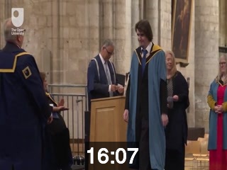 clicking on this image will launch a new video player window playing at this point (ie 16 minutes and 7 seconds) from the start of the video