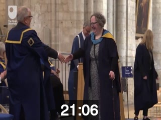 clicking on this image will launch a new video player window playing at this point (ie 21 minutes and 6 seconds) from the start of the video