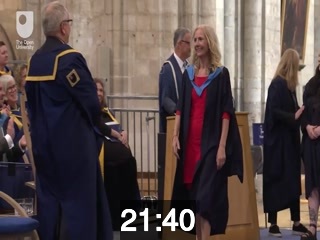 clicking on this image will launch a new video player window playing at this point (ie 21 minutes and 40 seconds) from the start of the video