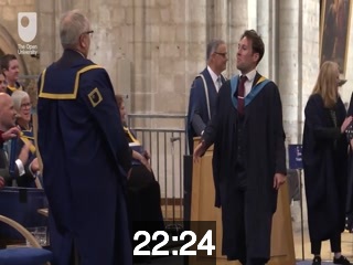 clicking on this image will launch a new video player window playing at this point (ie 22 minutes and 24 seconds) from the start of the video