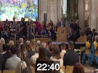 clicking on this image will launch a new video player window playing at this point (ie 22 minutes and 40 seconds) from the start of the video