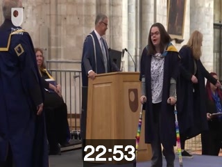 clicking on this image will launch a new video player window playing at this point (ie 22 minutes and 53 seconds) from the start of the video