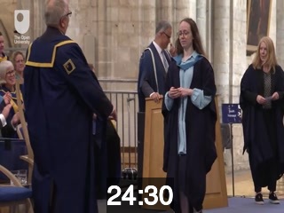 clicking on this image will launch a new video player window playing at this point (ie 24 minutes and 30 seconds) from the start of the video