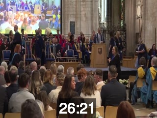 clicking on this image will launch a new video player window playing at this point (ie 26 minutes and 21 seconds) from the start of the video
