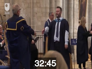 clicking on this image will launch a new video player window playing at this point (ie 32 minutes and 45 seconds) from the start of the video