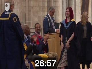 clicking on this image will launch a new video player window playing at this point (ie 26 minutes and 57 seconds) from the start of the video