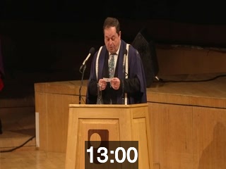 clicking on this image will launch a new video player window playing at this point (ie 13 minutes and 0 second) from the start of the video