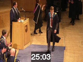 clicking on this image will launch a new video player window playing at this point (ie 25 minutes and 3 seconds) from the start of the video