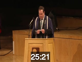 clicking on this image will launch a new video player window playing at this point (ie 25 minutes and 21 seconds) from the start of the video