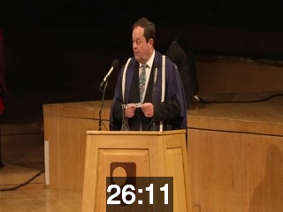 clicking on this image will launch a new video player window playing at this point (ie 26 minutes and 11 seconds) from the start of the video