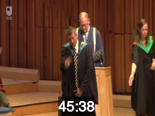 clicking on this image will launch a new video player window playing at this point (ie 45 minutes and 38 seconds) from the start of the video