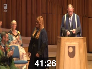 clicking on this image will launch a new video player window playing at this point (ie 41 minutes and 26 seconds) from the start of the video