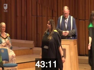 clicking on this image will launch a new video player window playing at this point (ie 43 minutes and 11 seconds) from the start of the video