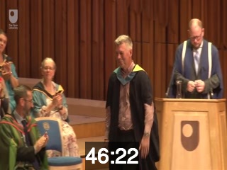 clicking on this image will launch a new video player window playing at this point (ie 46 minutes and 22 seconds) from the start of the video
