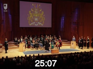clicking on this image will launch a new video player window playing at this point (ie 25 minutes and 7 seconds) from the start of the video