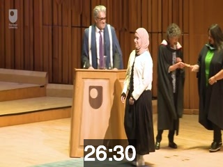 clicking on this image will launch a new video player window playing at this point (ie 26 minutes and 30 seconds) from the start of the video