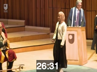 clicking on this image will launch a new video player window playing at this point (ie 26 minutes and 31 seconds) from the start of the video