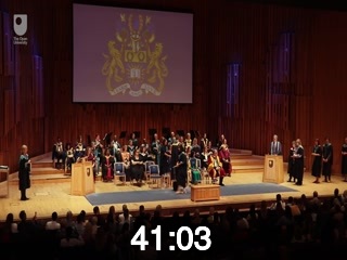 clicking on this image will launch a new video player window playing at this point (ie 41 minutes and 3 seconds) from the start of the video