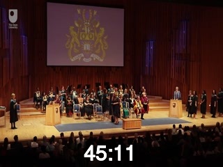 clicking on this image will launch a new video player window playing at this point (ie 45 minutes and 11 seconds) from the start of the video