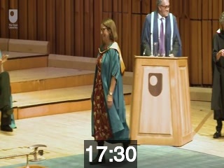 clicking on this image will launch a new video player window playing at this point (ie 17 minutes and 30 seconds) from the start of the video
