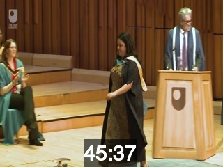 clicking on this image will launch a new video player window playing at this point (ie 45 minutes and 37 seconds) from the start of the video
