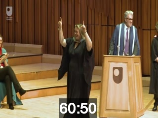 clicking on this image will launch a new video player window playing at this point (ie 60 minutes and 50 seconds) from the start of the video