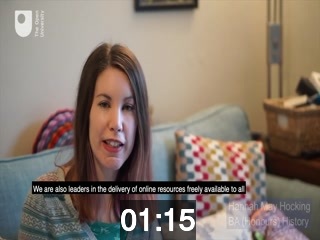 clicking on this image will launch a new video player window playing at this point (ie 1 minute and 15 seconds) from the start of the video