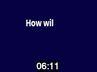 clicking on this image will launch a new video player window playing at this point (ie 6 minutes and 11 seconds) from the start of the video