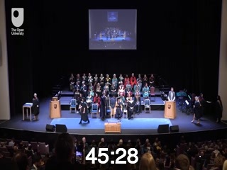 clicking on this image will launch a new video player window playing at this point (ie 45 minutes and 28 seconds) from the start of the video