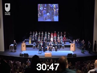 clicking on this image will launch a new video player window playing at this point (ie 30 minutes and 47 seconds) from the start of the video