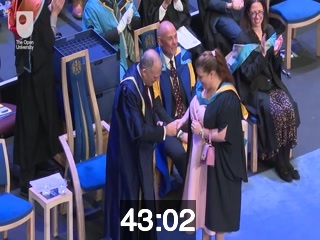 clicking on this image will launch a new video player window playing at this point (ie 43 minutes and 2 seconds) from the start of the video