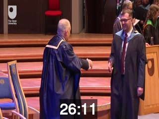 clicking on this image will launch a new video player window playing at this point (ie 26 minutes and 11 seconds) from the start of the video