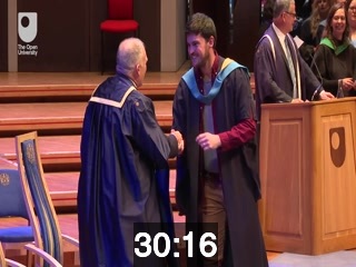 clicking on this image will launch a new video player window playing at this point (ie 30 minutes and 16 seconds) from the start of the video