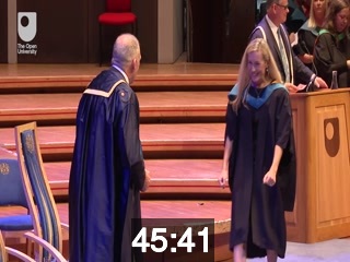 clicking on this image will launch a new video player window playing at this point (ie 45 minutes and 41 seconds) from the start of the video