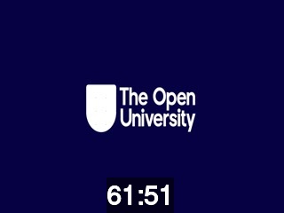 clicking on this image will launch a new video player window playing at this point (ie 61 minutes and 51 seconds) from the start of the video